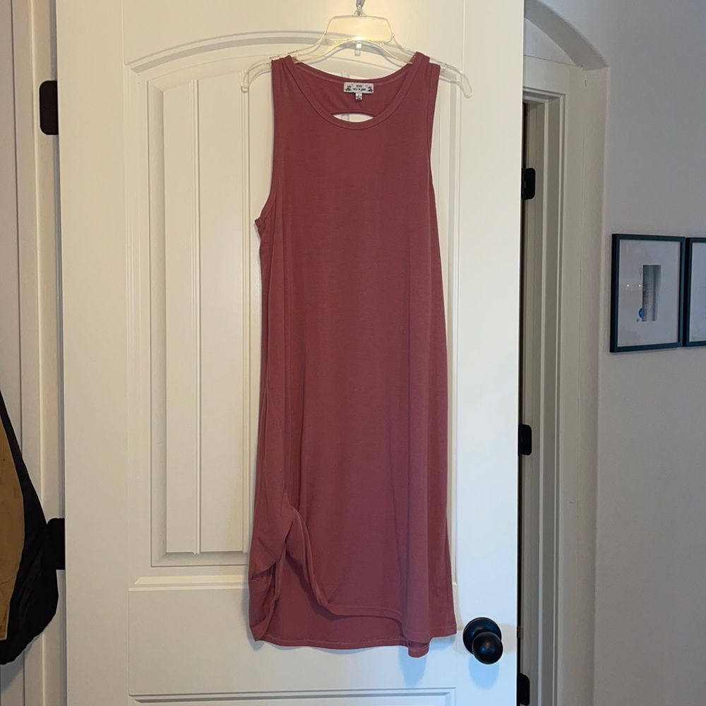 Knotted Pink Dress